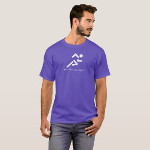 T-shirt Fonctionnement. Mangez, dormez, courez, répétez