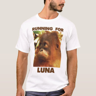 T-shirt Fonctionnement pour Luna - Outreach d'orang-outan