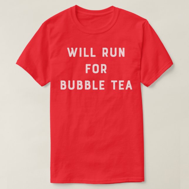 T-shirt Fonctionnera Pour Bubble Tea 1 (Design devant)