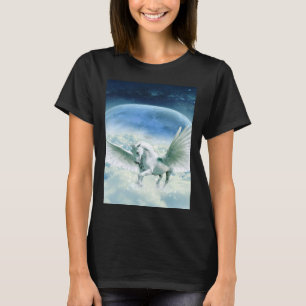 T-shirt fond d'écran HD pégase loup chevaux blancs lion co