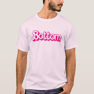 T-shirt Fond rose