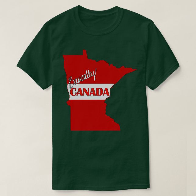 T-shirt Fondamentalement Canada (Design devant)