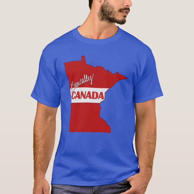 T-shirt Fondamentalement Canada (Devant)
