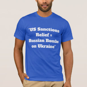 T-shirt Fonds de dollars pétroliers russes pour le sang uk