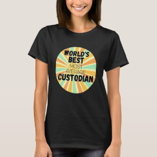 T-shirt Fonds mondial de gardien moyen des Okayest