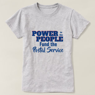 T-shirt Fonds Power to the People Modèle de la Poste de pe