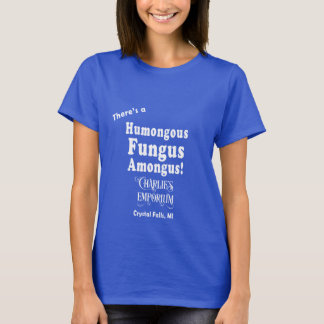 T-shirt fongueux Humongous (texte blanc)