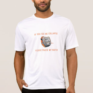 T-shirt Font une pause ma chemise de montre
