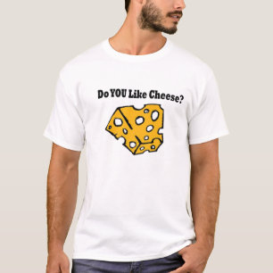 T-shirt Font vous aiment le fromage ?