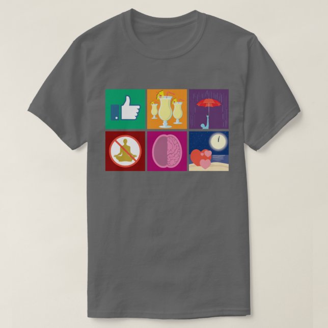 T-shirt Font vous aiment Pina Coladas ? (Design devant)