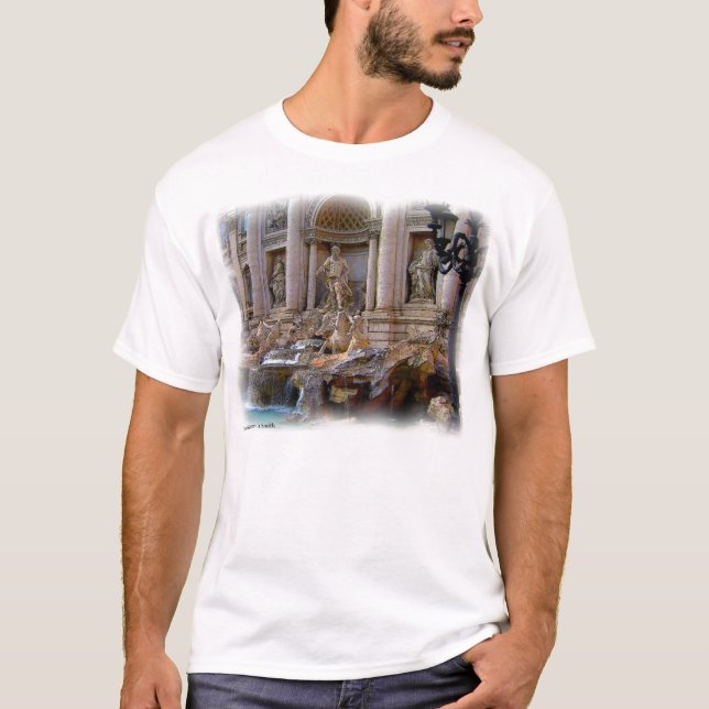 T-shirt Fontaine de Trevi (Devant)