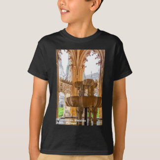 T-shirt Fontaine gothique et cloître. Monastère de Batalha