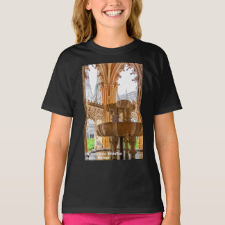 T-shirt Fontaine gothique et cloître. Monastère de Batalha