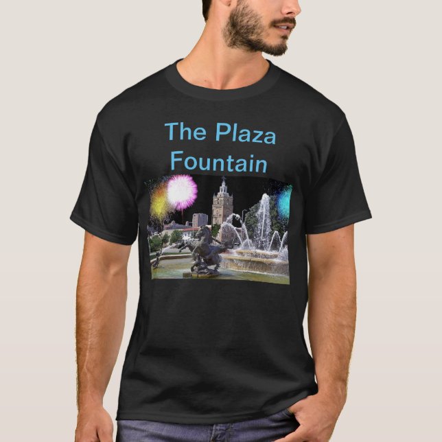 T-shirt Fontaines Plaza : Kansas City Night Life (Devant)