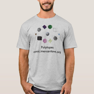 T-shirt Fonte de Polytopes