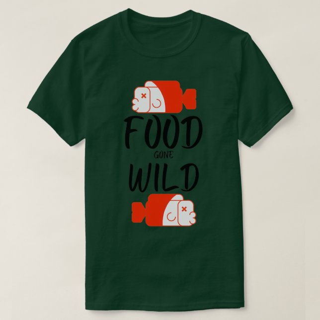 T-shirt Food gone (Design devant)