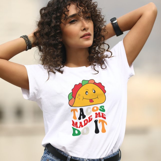 T-shirt Foodie Taco Graphic (Créateur téléchargé)