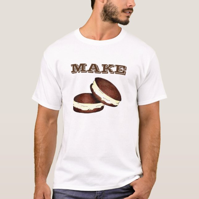 T-shirt Foodie Whoopie PA Dutch Funny Whoopie Pies (Devant)