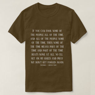 T-shirt Foolishness - Une chemise MisterP