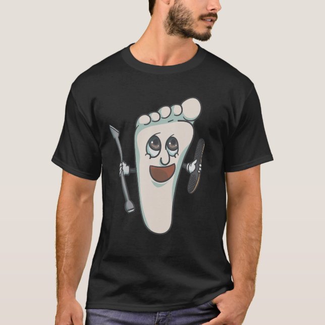 T-shirt Foot Doctor Podiatrist | Podiatry Medic School Gif (Devant)