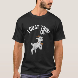 T-shirt Foot I Chèvre Cette Balle Pour Joueur De Foot Chèv