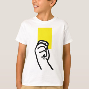 T-shirt Football à carte jaune