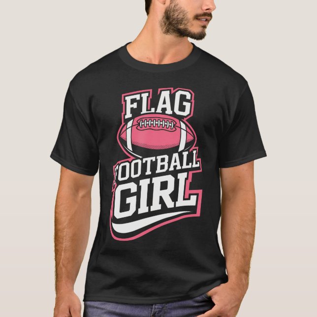 T-shirt Football à drapeau (Devant)