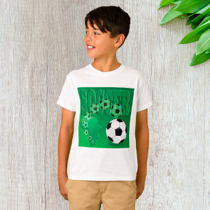 T-shirt Football Afrique Vert Gras Football
