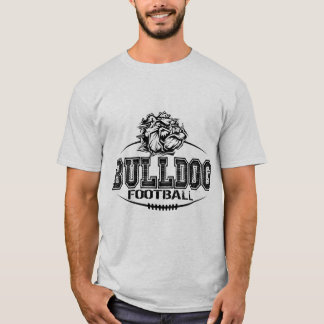 T-shirt football américain bulldog