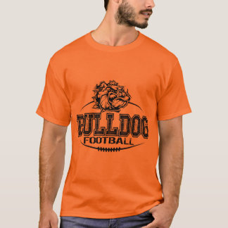 T-shirt football américain bulldog