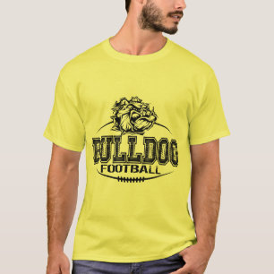 T-shirt football américain bulldog