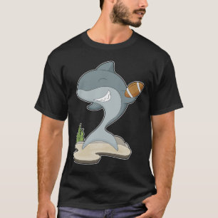 T-shirt Football américain de requin