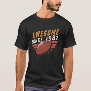 T-shirt Football américain du 40e Birthday