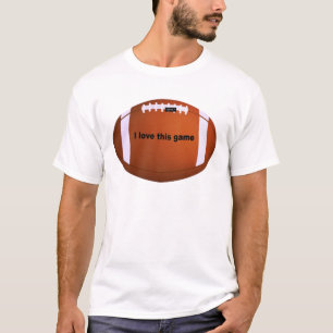 T-shirt Football Américain : J'Aime Ce Jeu