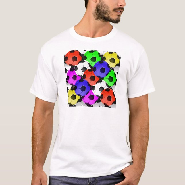 T-shirt Football américain multicolore (Devant)
