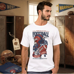 T-shirt Football américain universitaire