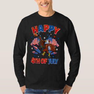 T-shirt Football American Eagle 4 juillet Boys Hommes Usa