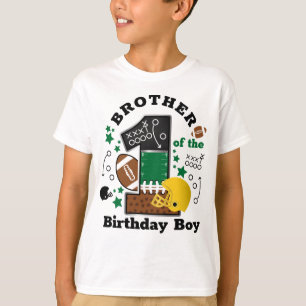 T-shirt Football Anniversaire Frère du premier anniversair