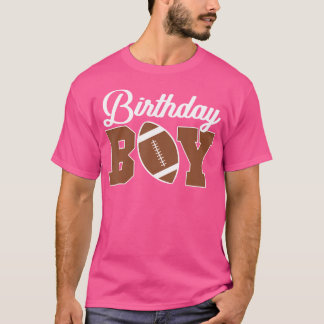 T-shirt Football Anniversaire Garçon Anniversaire Fête Gar