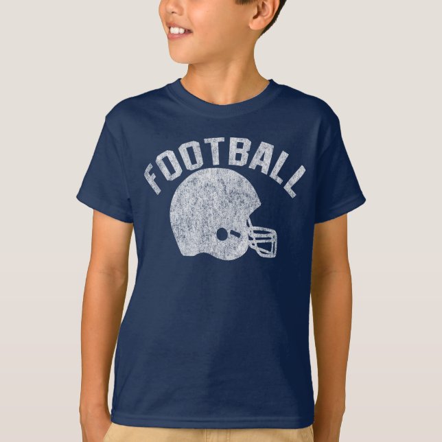 T-shirt Football avec casque (Devant)