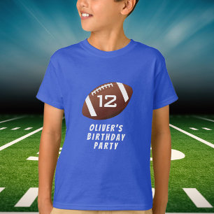 T-shirt Football Ball Anniversaire de fête Invité d'honneu
