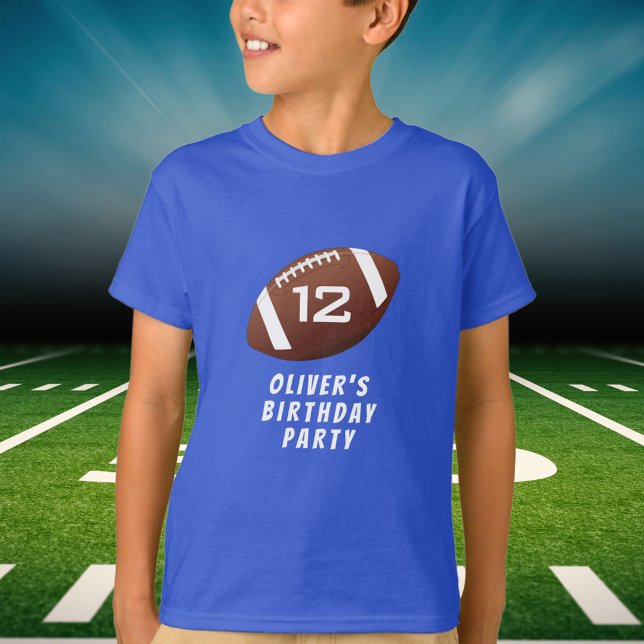 T-shirt Football Ball Anniversaire de fête Invité d'honneu (Créateur téléchargé)