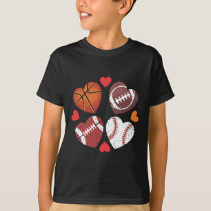 T-shirt Football Basket-ball Baseball Saint-Valentin