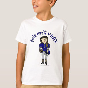 T-shirt Football Blue léger