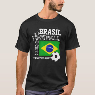 T-shirt Football BRASIL