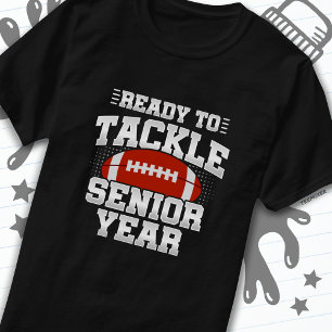 T-shirt Football de 12e année prêt à reprendre le contrôle