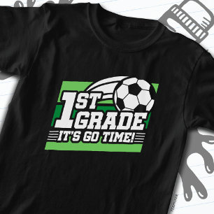 T-shirt Football de 1ère année Premier jour Retour à l'éco