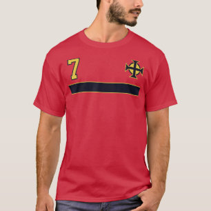 T-shirt Football de Jersey de football d'Irlande du Nord v