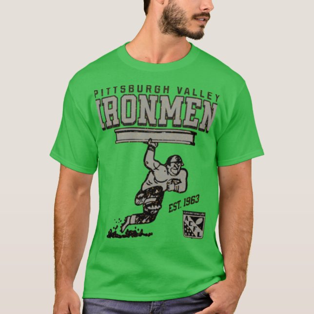 T-shirt Football de la vallée de Pittsburgh - ACFL - 1963 (Devant)