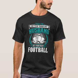 T-shirt Football d'Imaginaire Oui Je suis mieux que mon ma
